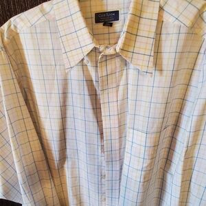 Club Room Men's Multicolor Plaid Button Down Shirt